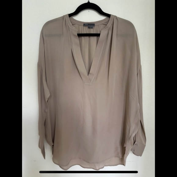 Vince Silk Blouse - Picture 1 of 4